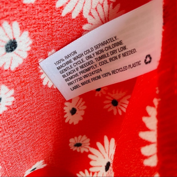 RIXO x Target Floral Puff Sleeve Swing Dress Size 16W, 28W RARE! - Picture 12 of 13